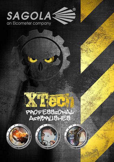 Catalogue XTech professional airbrushes