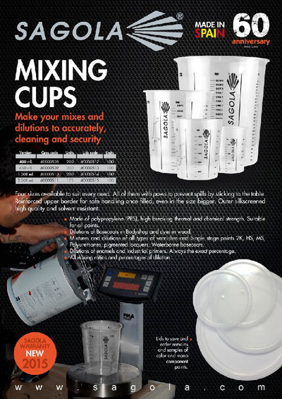 Mixing cups
